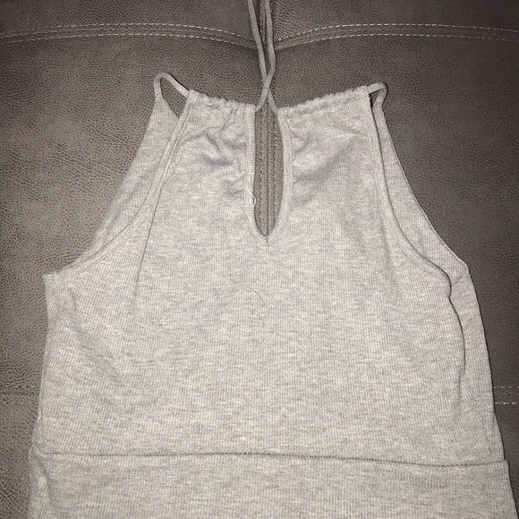 Grey Halter Top - Picture 3 of 3